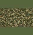 green military camo for army seamless pattern vector image