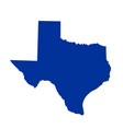 texas state map vector image