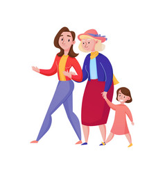 Women generation Royalty Free Vector Image - VectorStock