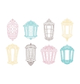 ramadan kareem theme vector image