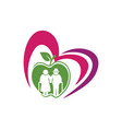 home care love and clean logo vector image