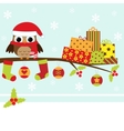 christmas card vector image