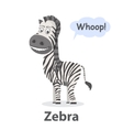zebra vector image vector image