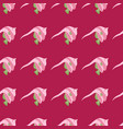 tropic seamless pattern with doodle imperial vector image vector image