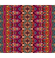 ethnic geometric seamless tribal pattern vector image