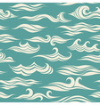 seamless pattern waves vector image