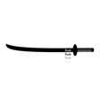 sword kendo vector image