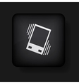 vibration button vector image