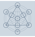 sacred geometry symbol or element vector image