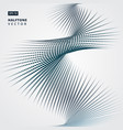 abstract spiral halftone dots form vector image