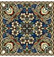 authentic silk neck scarf or kerchief square vector image vector image