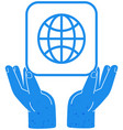 application for access to web resource and info vector image