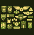 military badges american army badge patch vector image