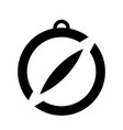 compass icon pictograph for website or mobile app vector image