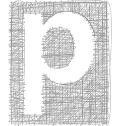 Font Letter c Royalty Free Vector Image - VectorStock