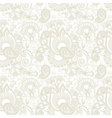 vintage floral seamless paisley pattern vector image