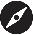compass icon vector image vector image