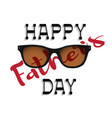 happy fathers day handwritting lettering vector image vector image