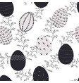 easter decorative eggs pattern vector image vector image