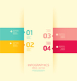 modern soft color design template vector image vector image