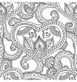 coloring pages for adults seamless henna mehndi vector image