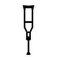 crutch icon design template isolated vector image vector image