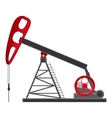 oil rig icon cartoon style vector image