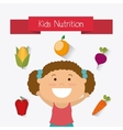 Kids nutrition design Royalty Free Vector Image