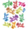 teddy bears vector image