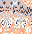 colored ethnic print pattern abstract background vector image vector image