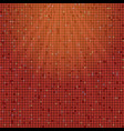 shining abstract bright red seamless mosaic vector image vector image