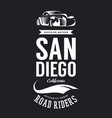 vintage classic vehicle logo vector image