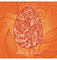 easter egg vector image vector image