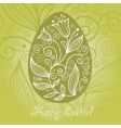 easter egg vector image vector image