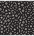 scattered geometric line shapes seamless vector image