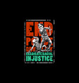 injustice vector image vector image