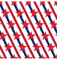 american stars and stripes seamless pattern vector image vector image