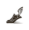 sport shoe icon vector image