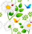 daisy pattern vector image