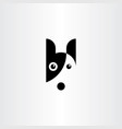 dog logo symbol icon clip art vector image