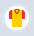 male t-shirt shopping icon fashion clothes shop vector image vector image