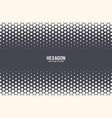 hexagonal pattern abstract geometric technology vector image vector image
