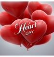 world heart day background vector image