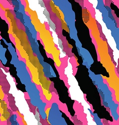 Retro 80s seamless pattern background Royalty Free Vector