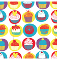 food vintage wallpaper vector image