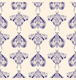 magic celestial seamless pattern with moon stars vector image vector image