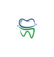 dental logo vector image