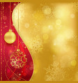 christmas background vector image