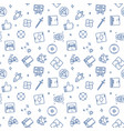 gamer or video games outline seamless vector image