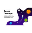 universe background startup vector image vector image
